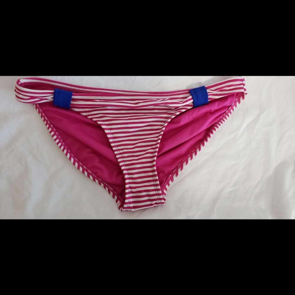 Swimsuit bottom not used. Still has panty liner